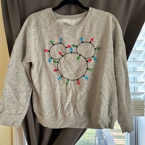 Disney - Mickey Mouse Christmas Crew - Medium (fits like Small) - Gray